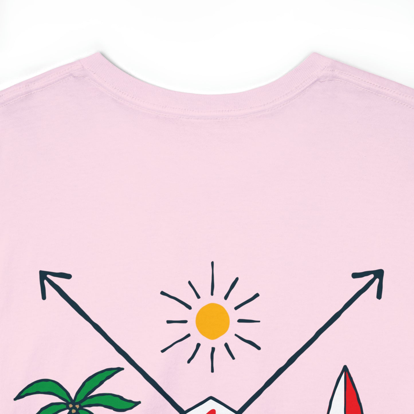 Endless Summer by Pinguin Unisex Heavy Cotton Tee