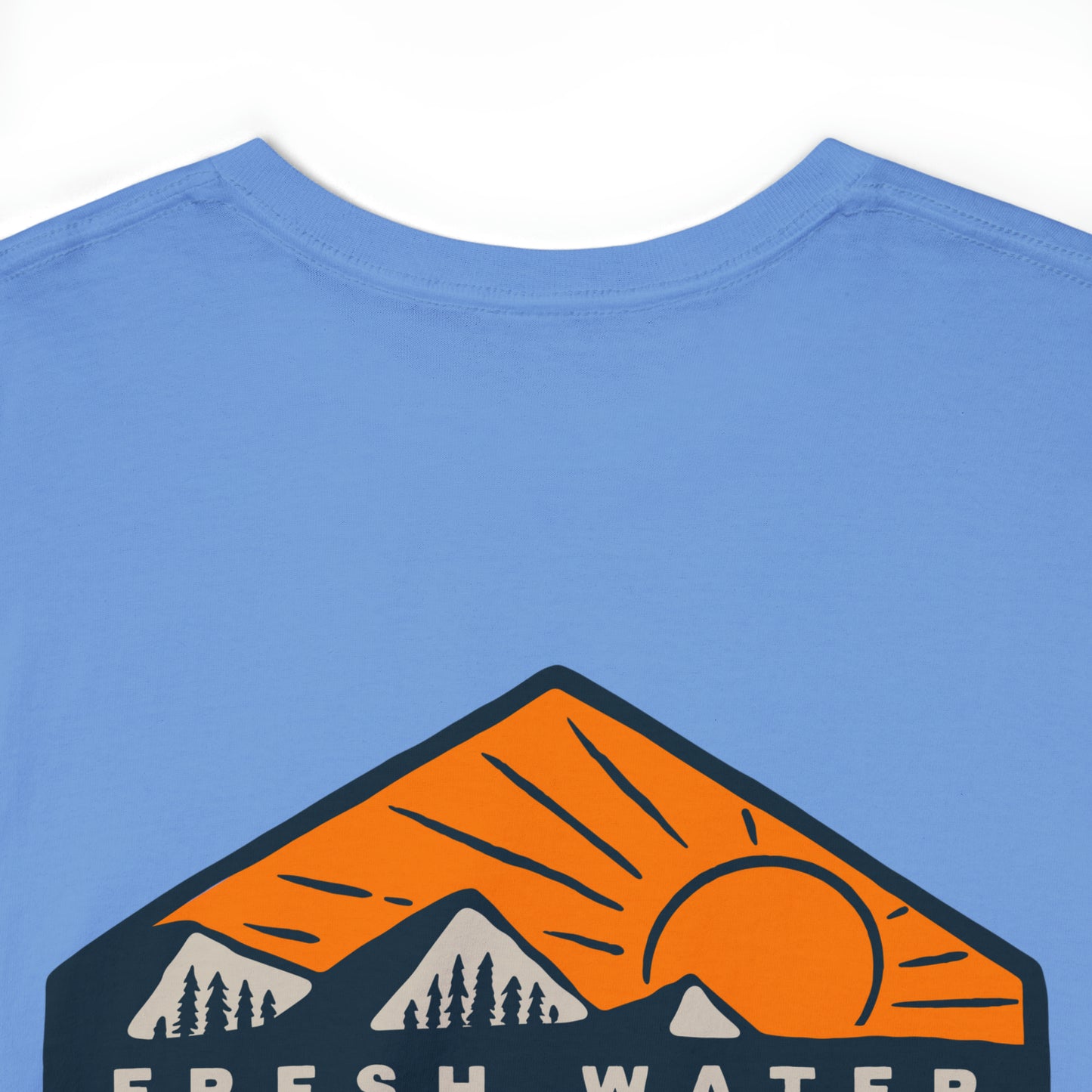 Sunset and Chill by Pinguin Unisex Heavy Cotton Tee