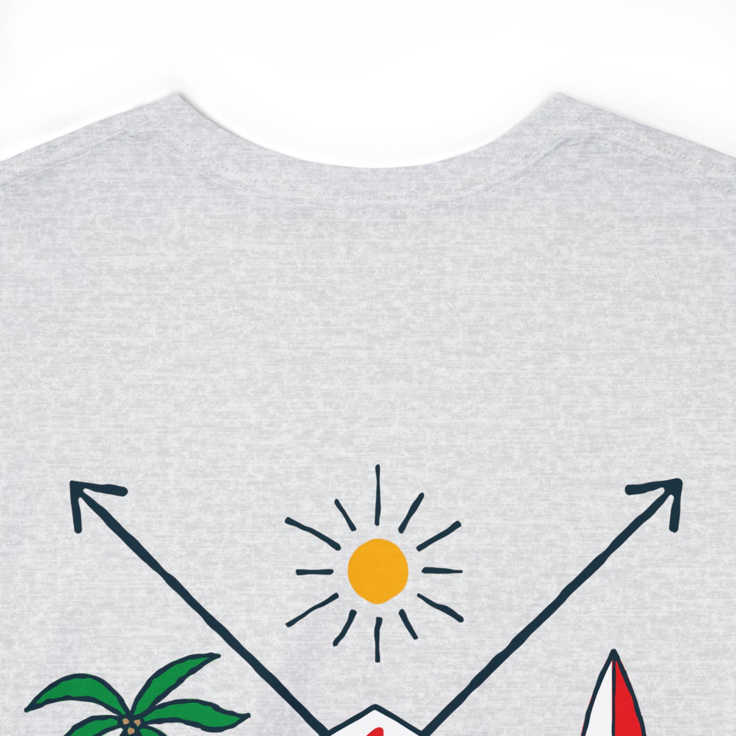 Endless Summer by Pinguin Unisex Heavy Cotton Tee