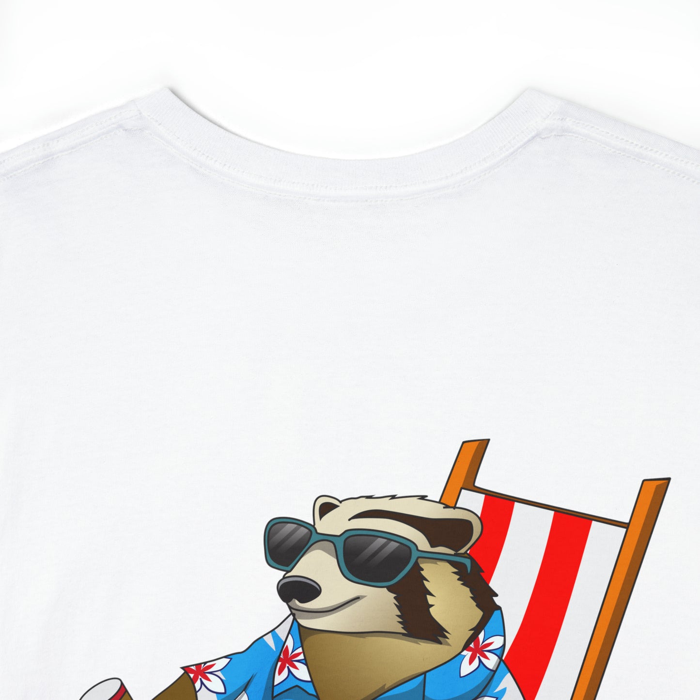 Bunker Badger by Pinguin Unisex Heavy Cotton Tee