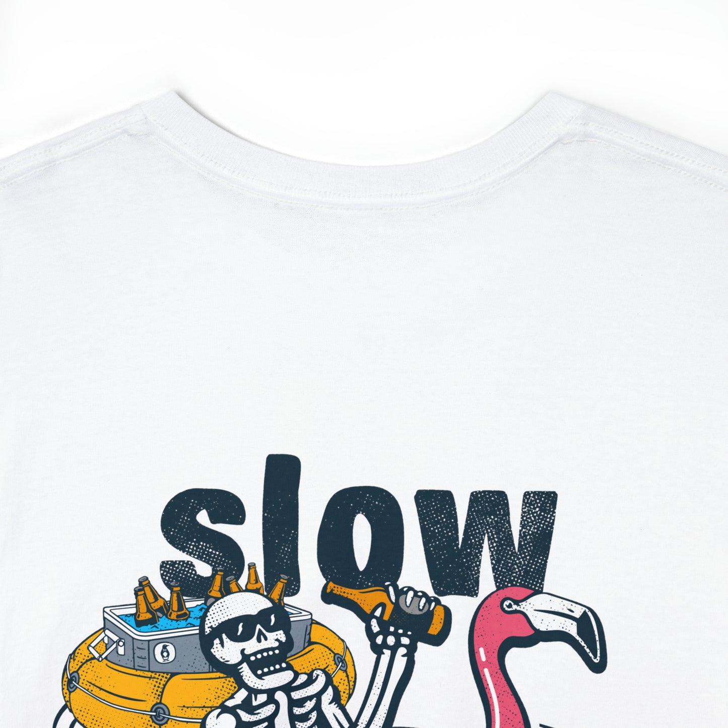 Slow Ride by Pinguin Unisex Heavy Cotton Tee