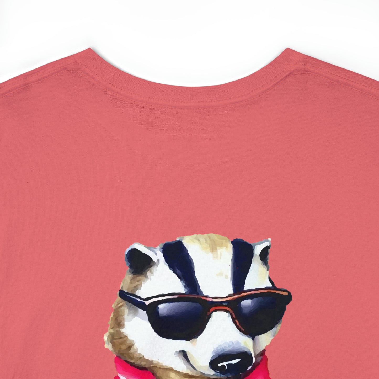 Buddy Badger by Pinguin Unisex Heavy Cotton Tee