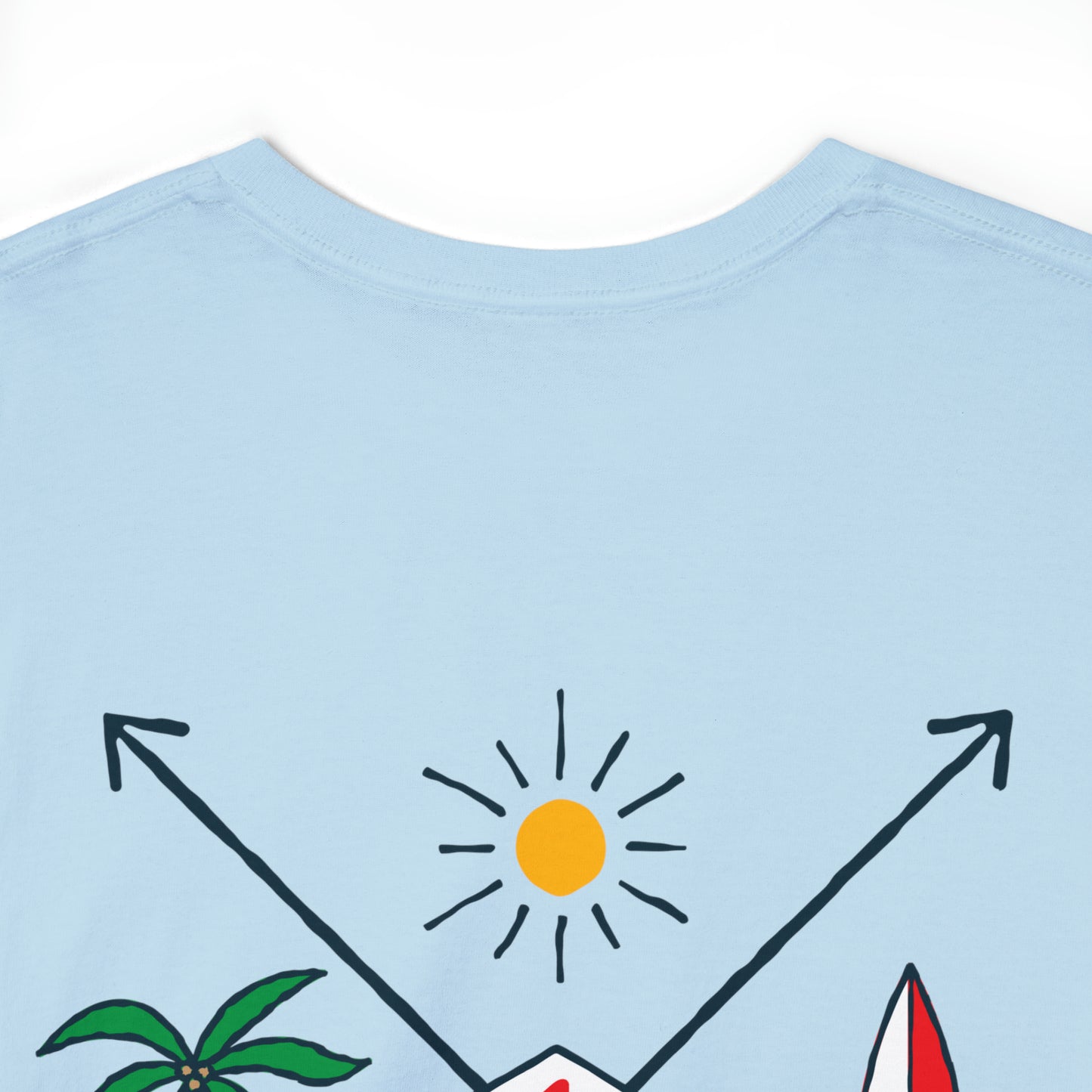 Endless Summer by Pinguin Unisex Heavy Cotton Tee