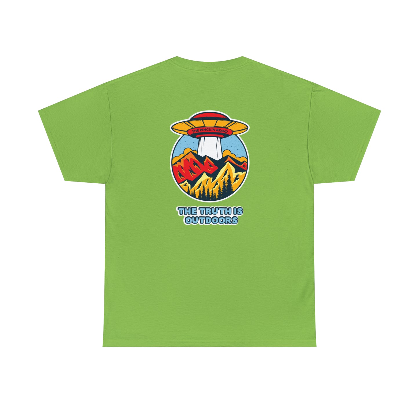 Truth is Outdoors by Pinguin Unisex Heavy Cotton Tee