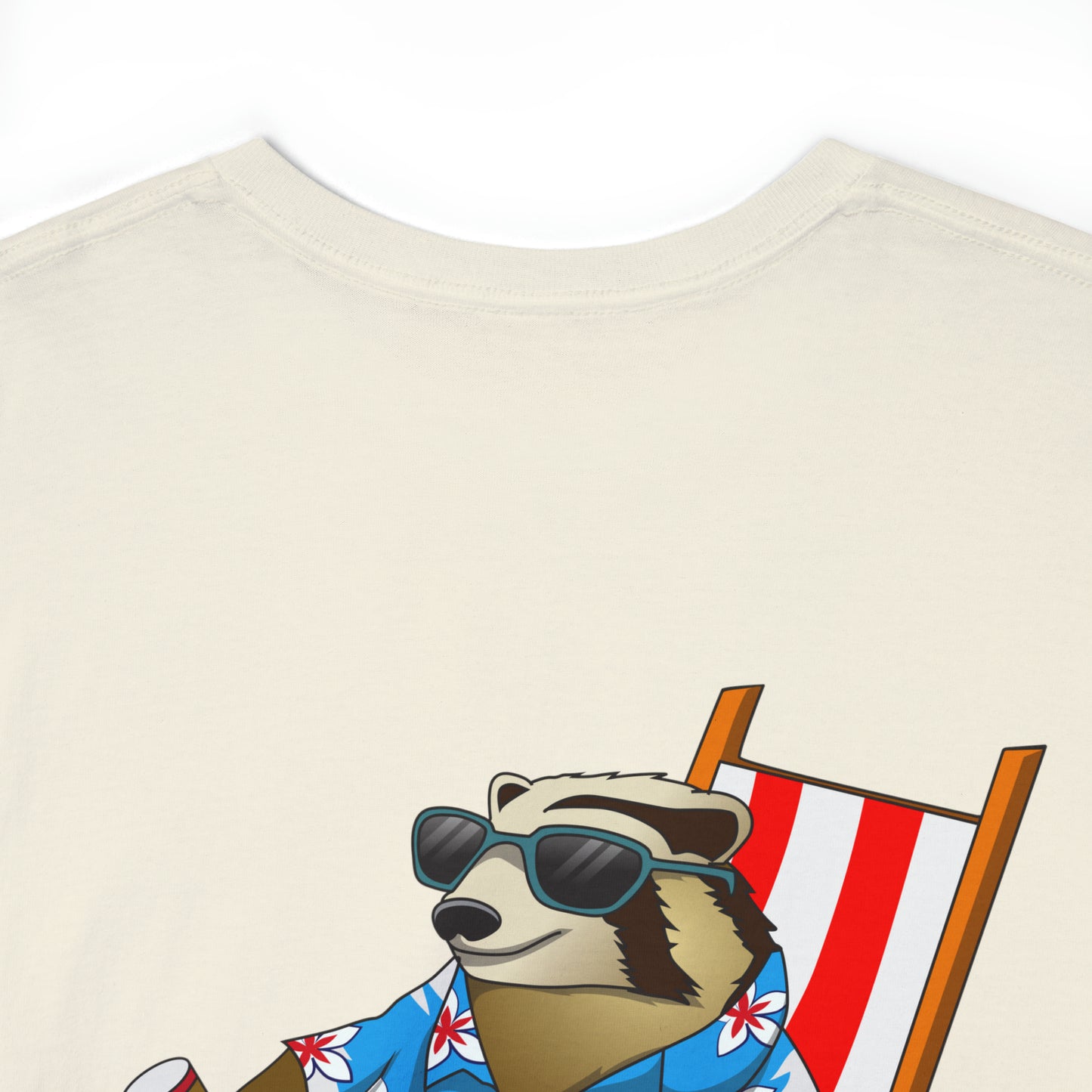 Bunker Badger by Pinguin Unisex Heavy Cotton Tee