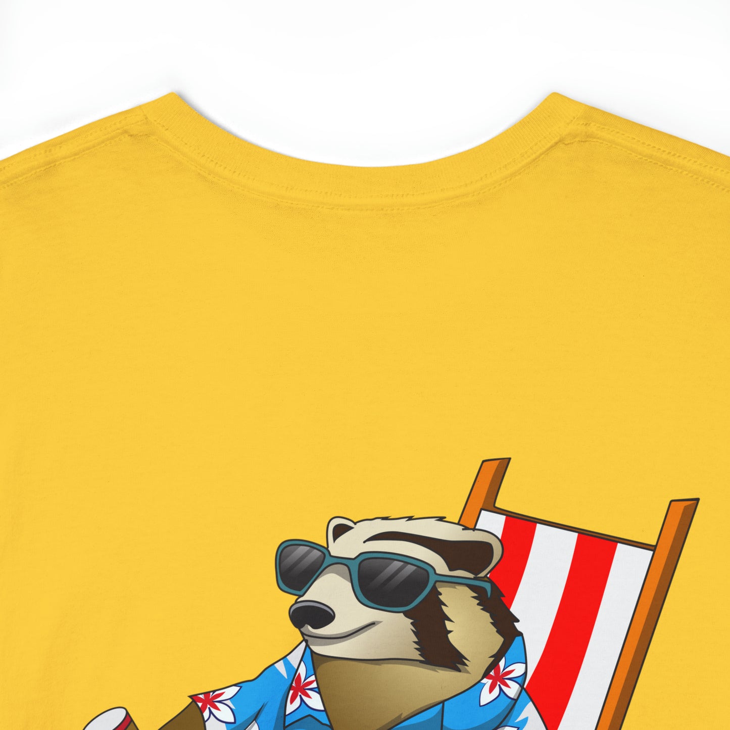Bunker Badger by Pinguin Unisex Heavy Cotton Tee