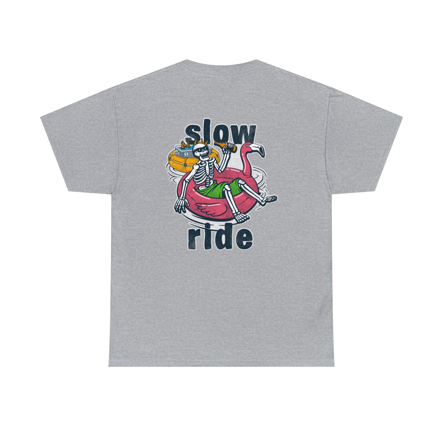 Slow Ride by Pinguin Unisex Heavy Cotton Tee