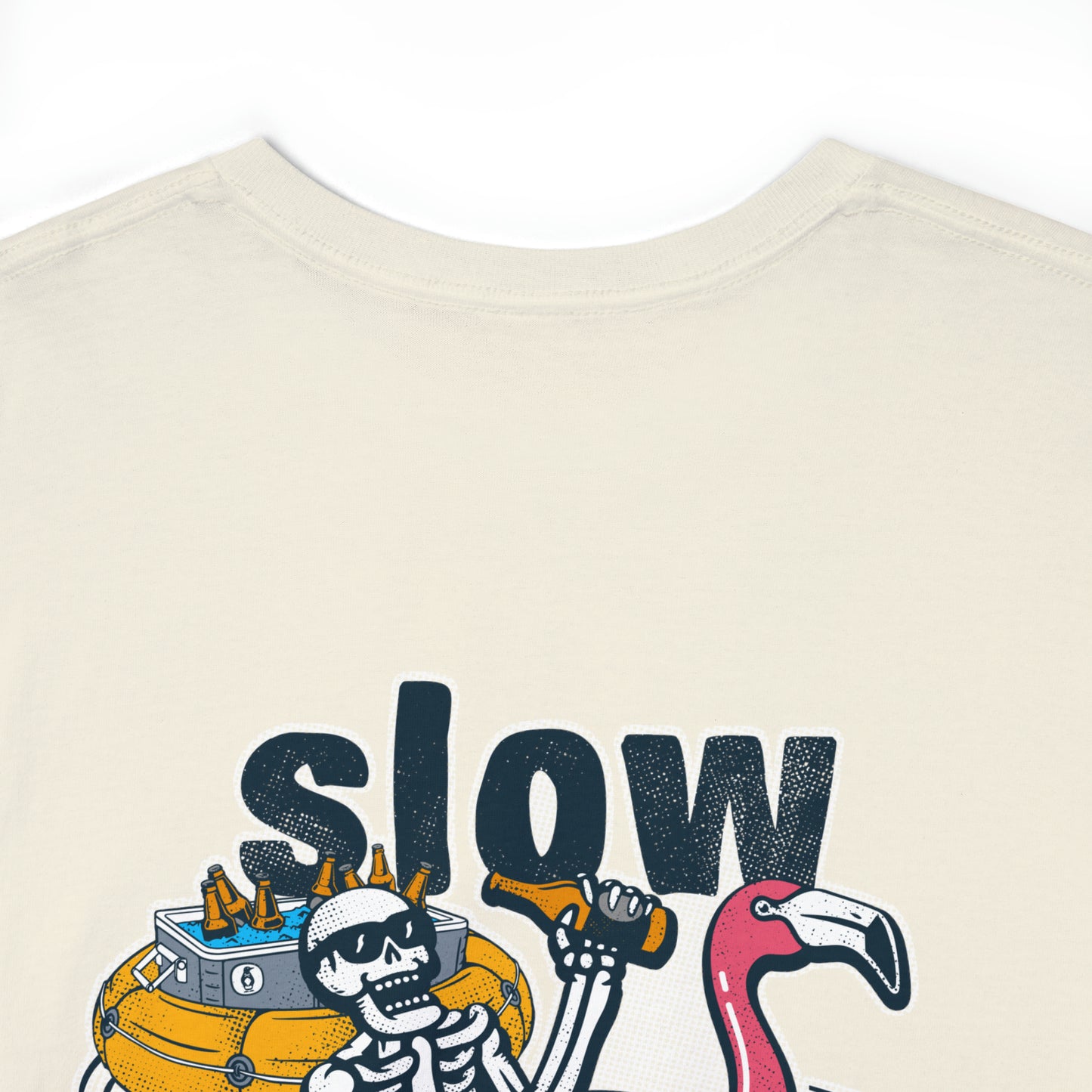 Slow Ride by Pinguin Unisex Heavy Cotton Tee