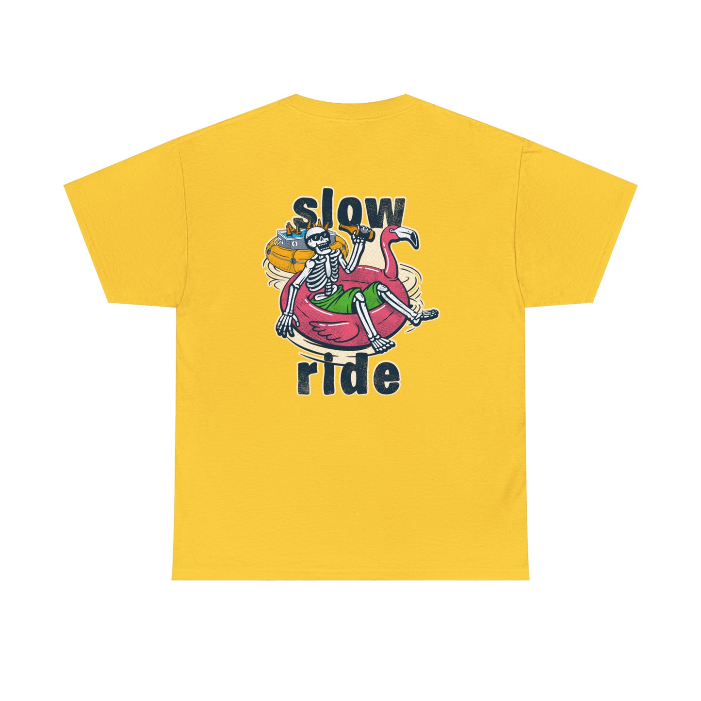 Slow Ride by Pinguin Unisex Heavy Cotton Tee