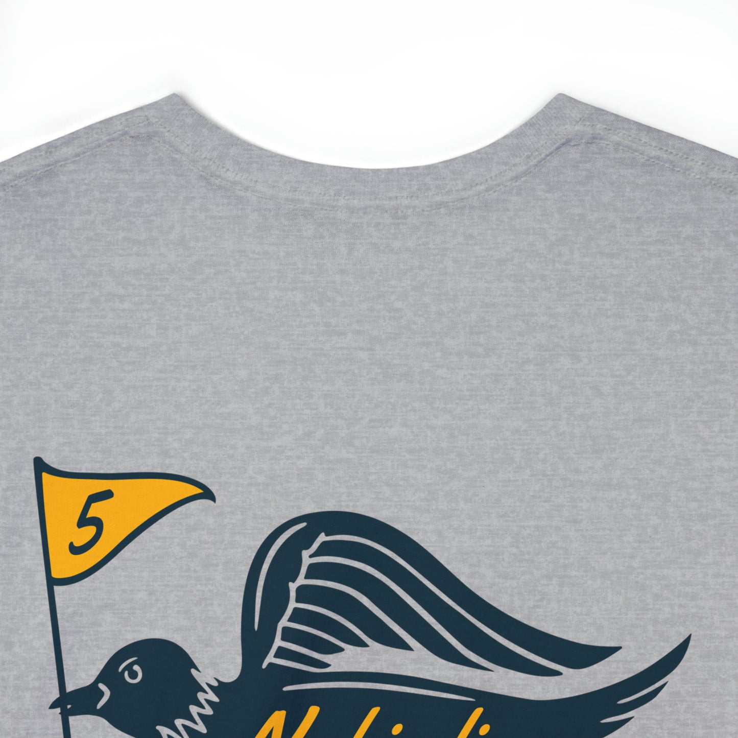 No Birdies For You by Pinguin Unisex Heavy Cotton Tee