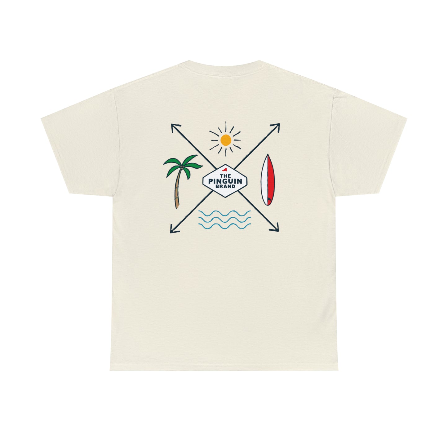 Endless Summer by Pinguin Unisex Heavy Cotton Tee