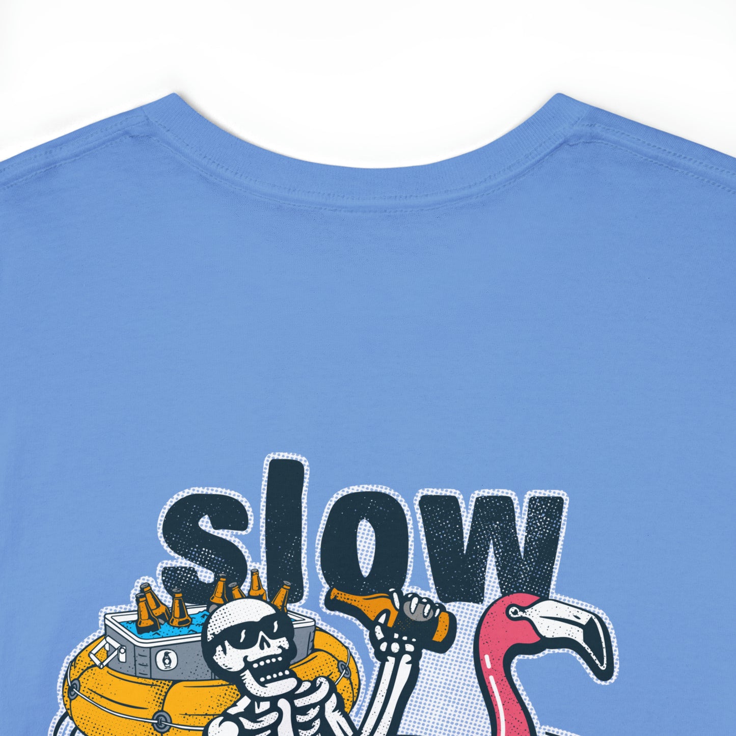 Slow Ride by Pinguin Unisex Heavy Cotton Tee