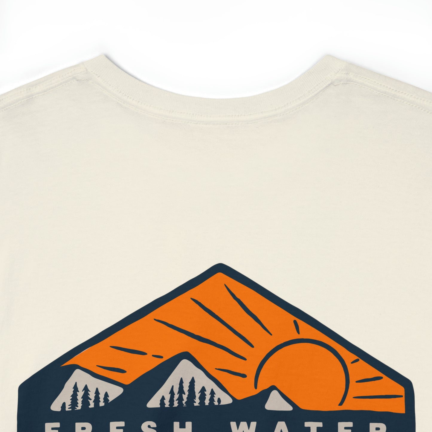 Sunset and Chill by Pinguin Unisex Heavy Cotton Tee