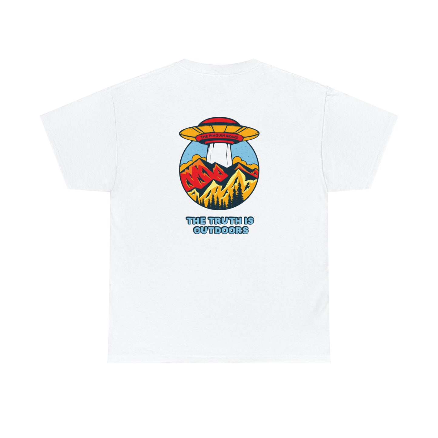 Truth is Outdoors by Pinguin Unisex Heavy Cotton Tee