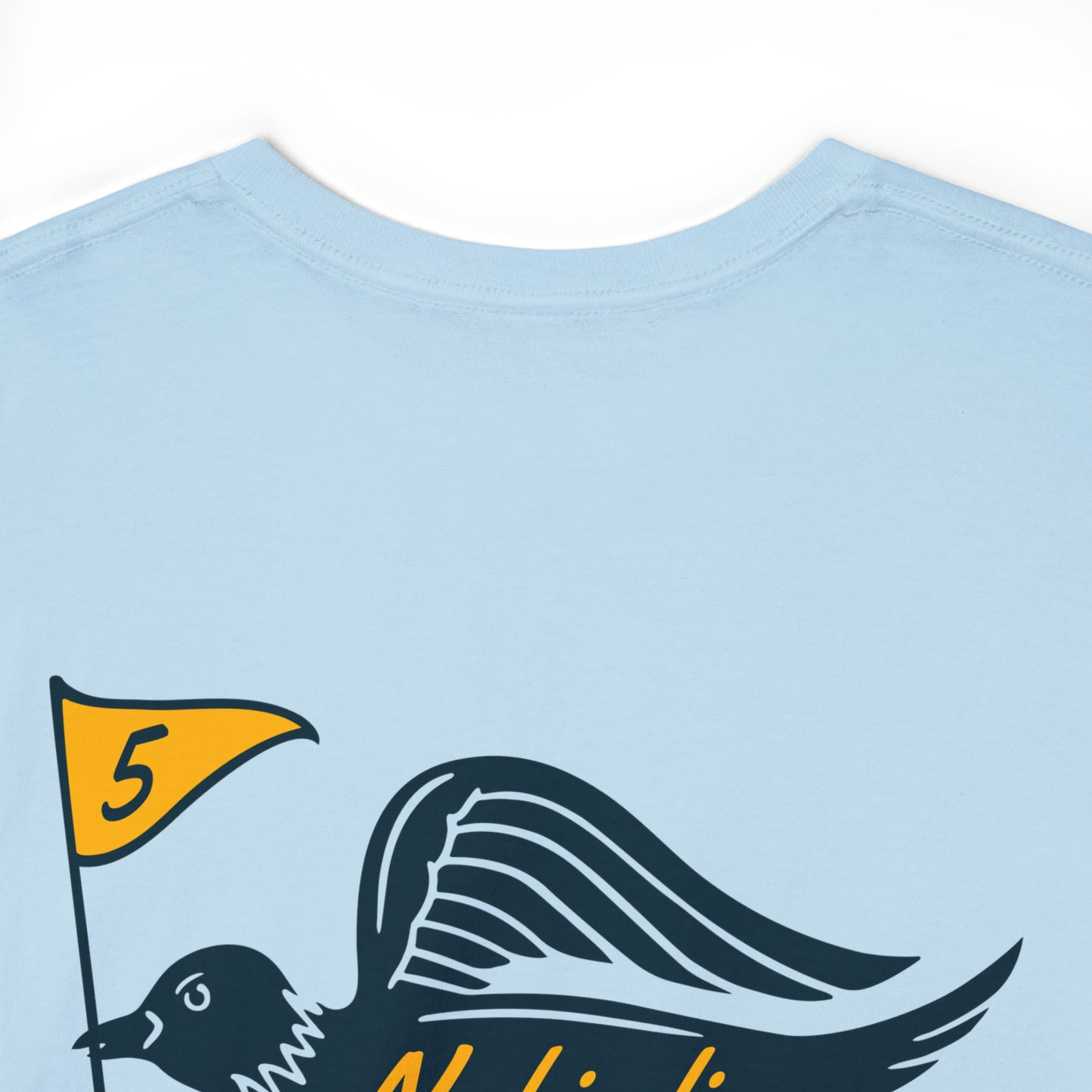 No Birdies For You by Pinguin Unisex Heavy Cotton Tee