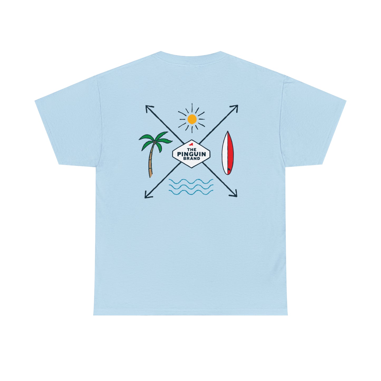 Endless Summer by Pinguin Unisex Heavy Cotton Tee
