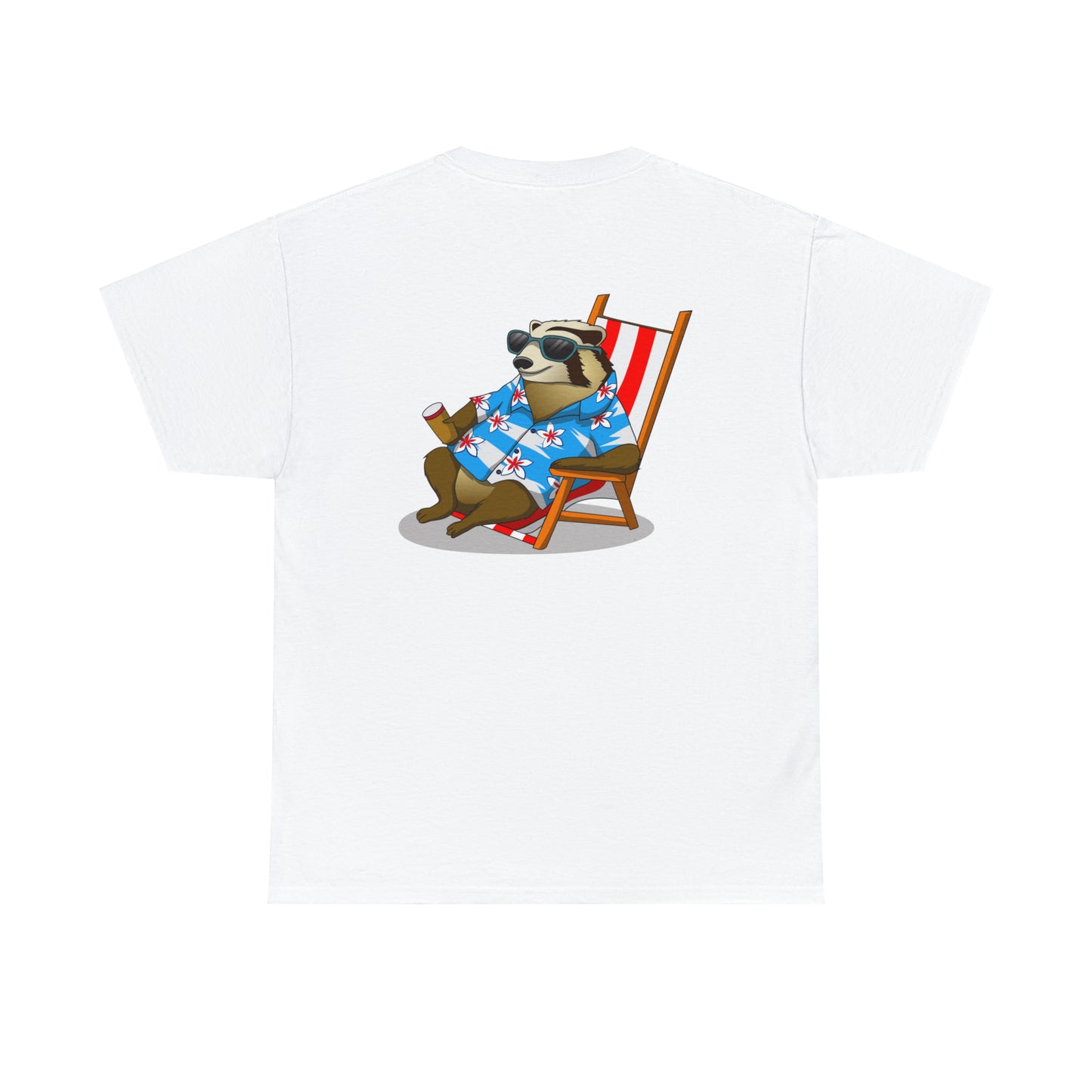 Bunker Badger by Pinguin Unisex Heavy Cotton Tee