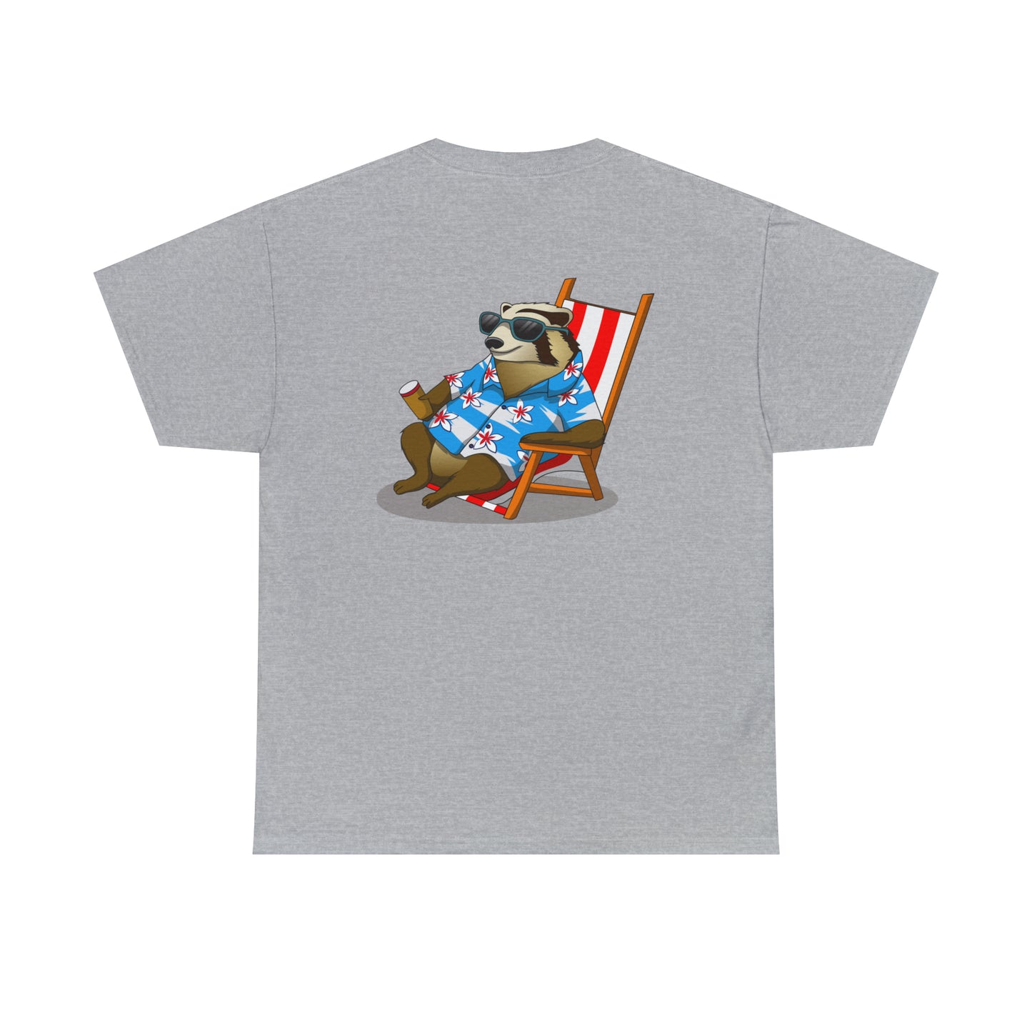Bunker Badger by Pinguin Unisex Heavy Cotton Tee