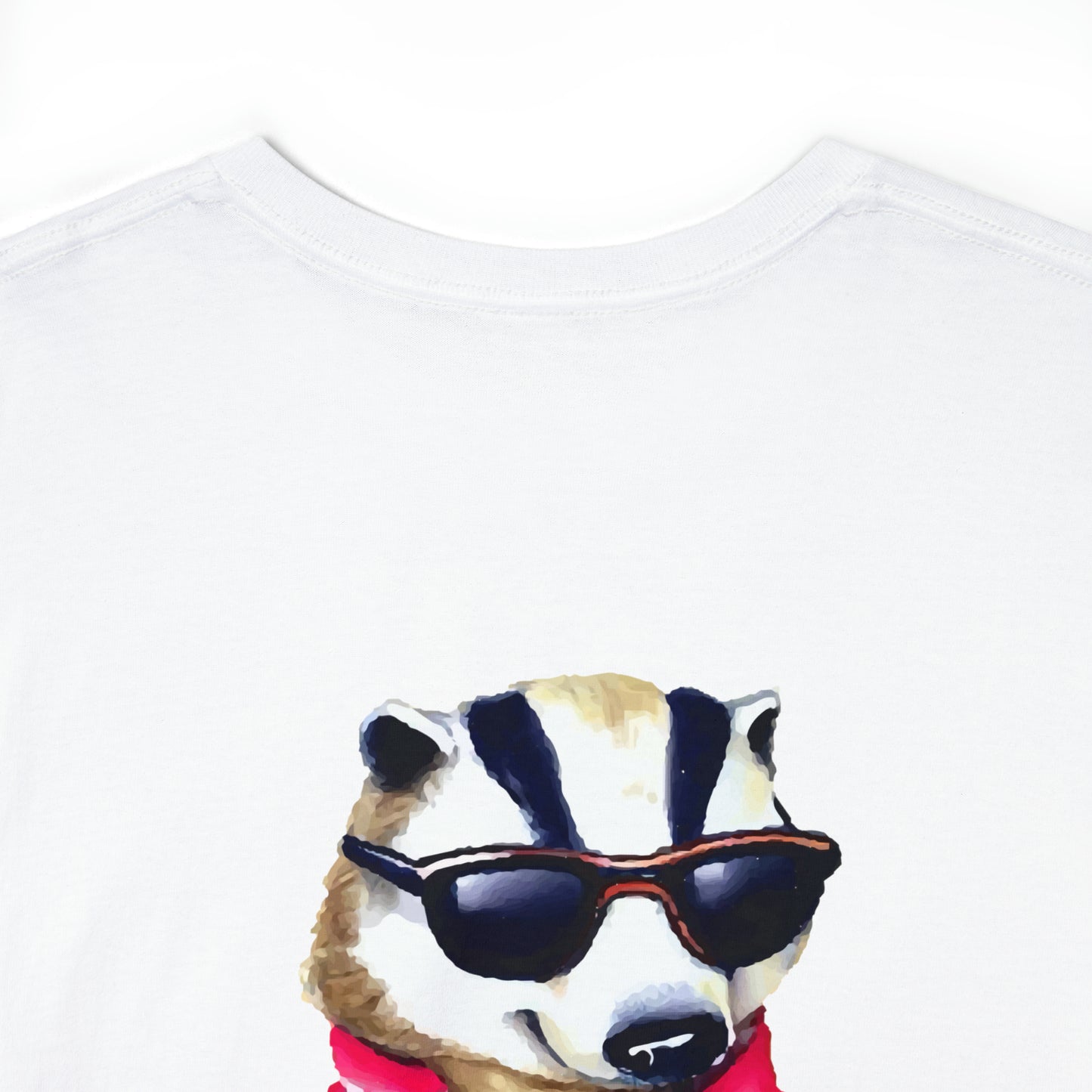 Buddy Badger by Pinguin Unisex Heavy Cotton Tee