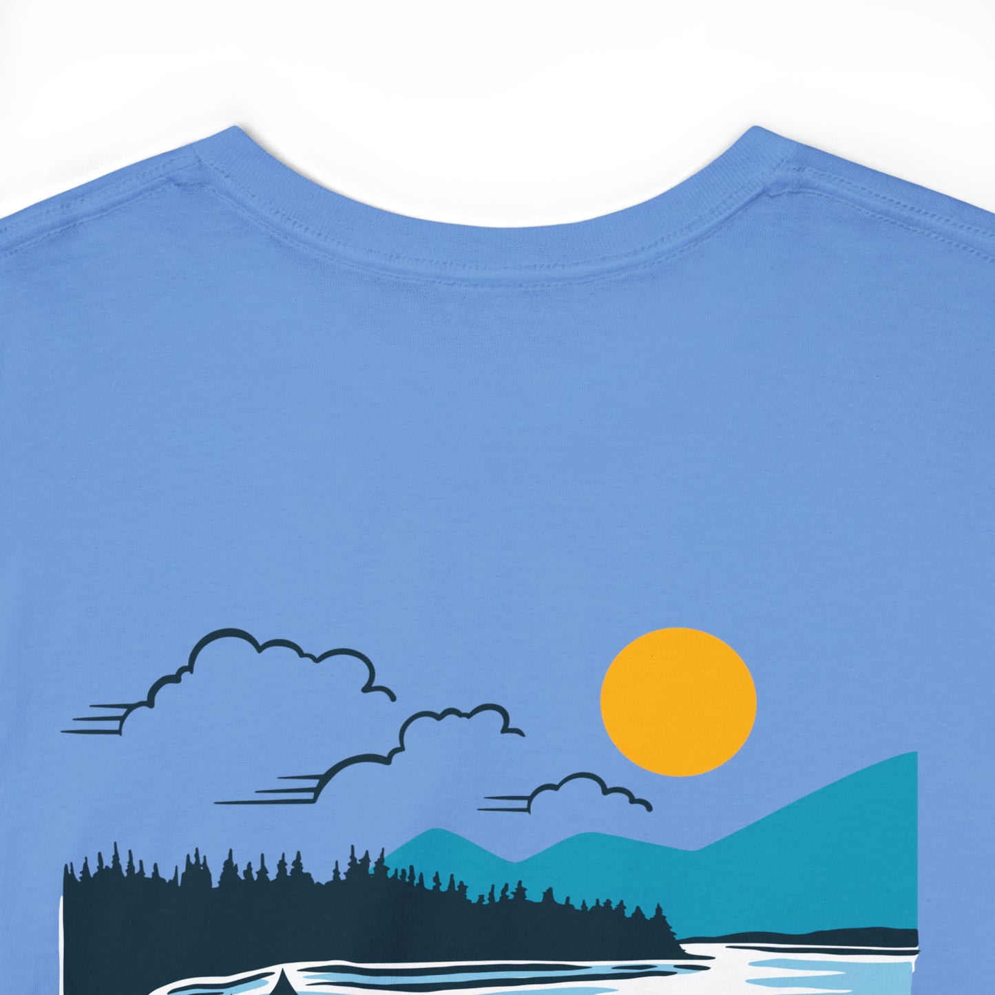 Sunset by Pinguin Unisex Heavy Cotton Tee