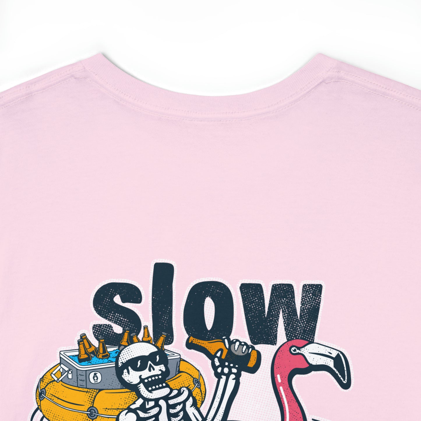 Slow Ride by Pinguin Unisex Heavy Cotton Tee