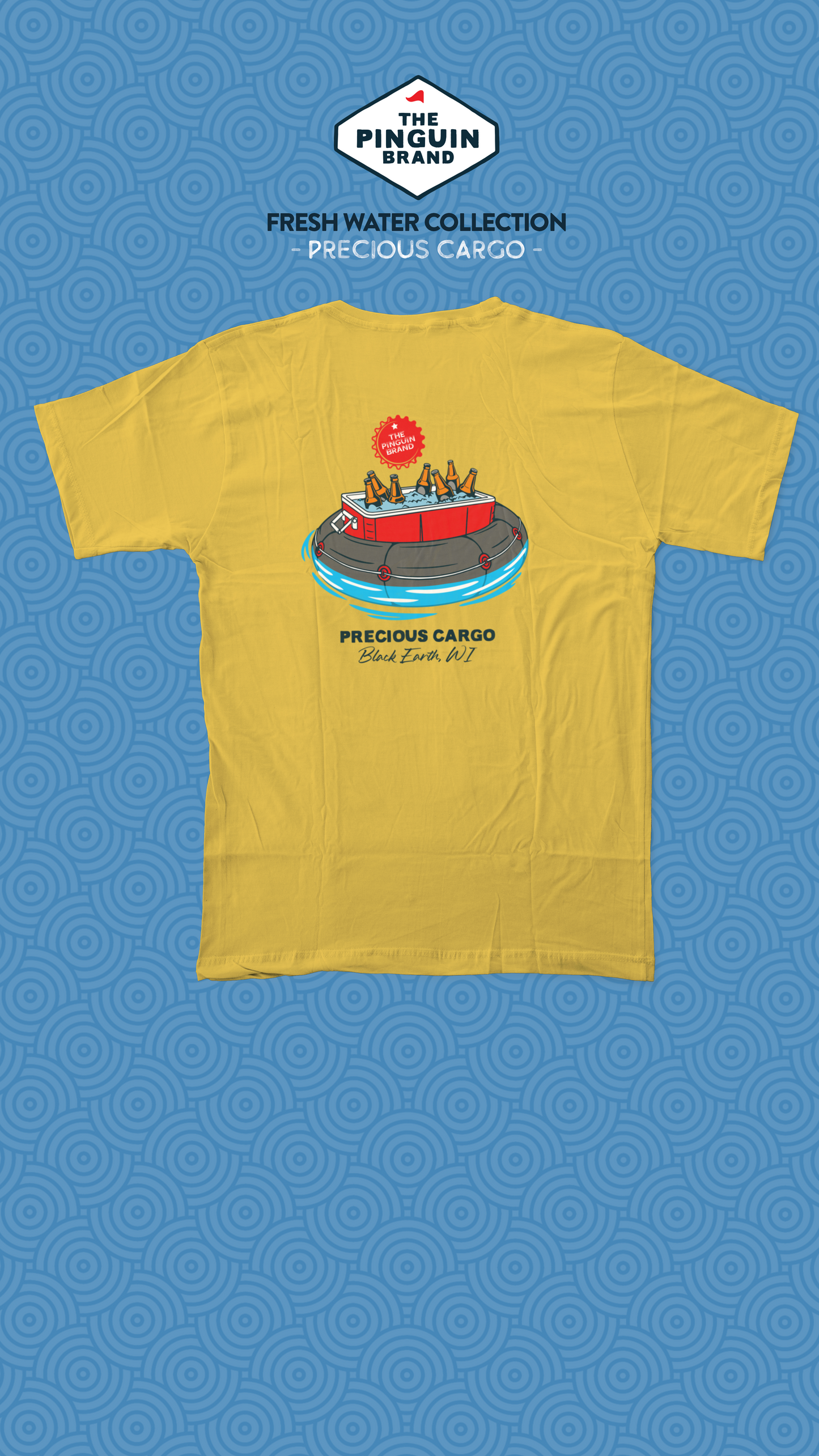Precious Cargo by Pinguin Unisex Heavy Cotton Tee