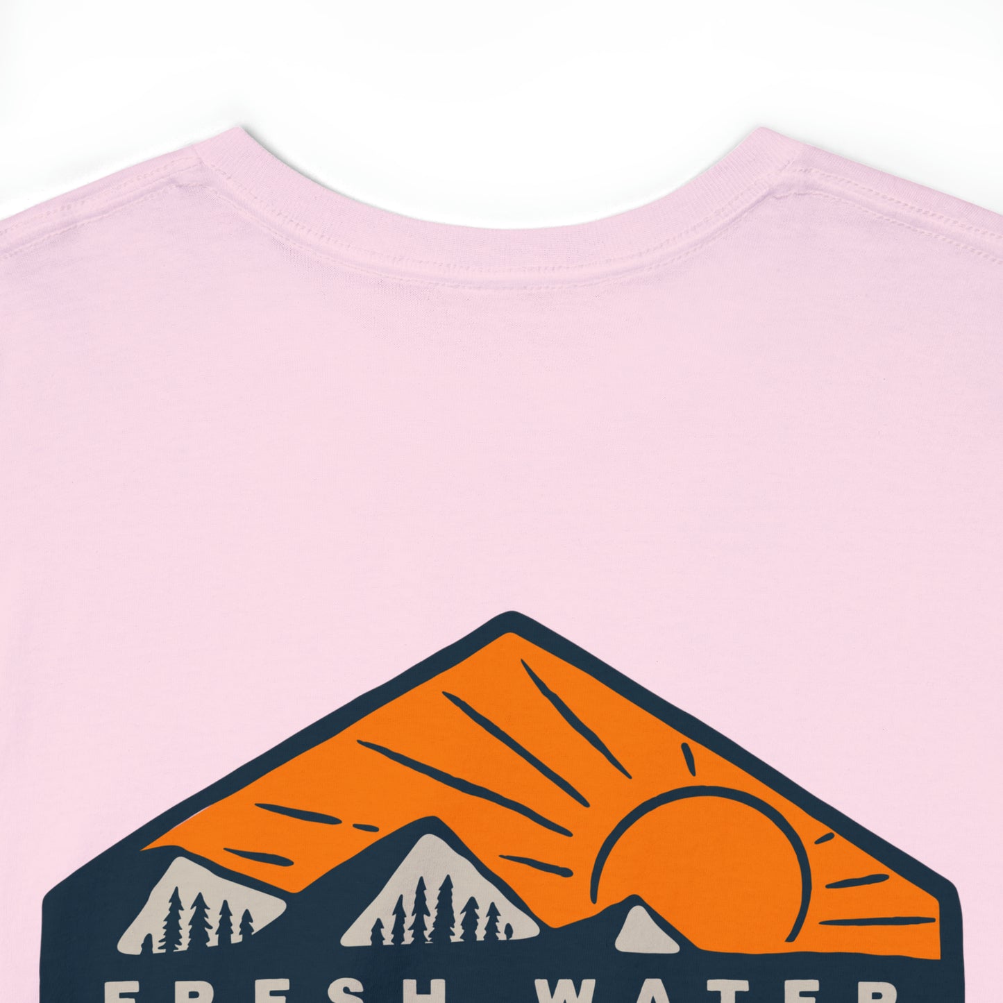 Sunset and Chill by Pinguin Unisex Heavy Cotton Tee
