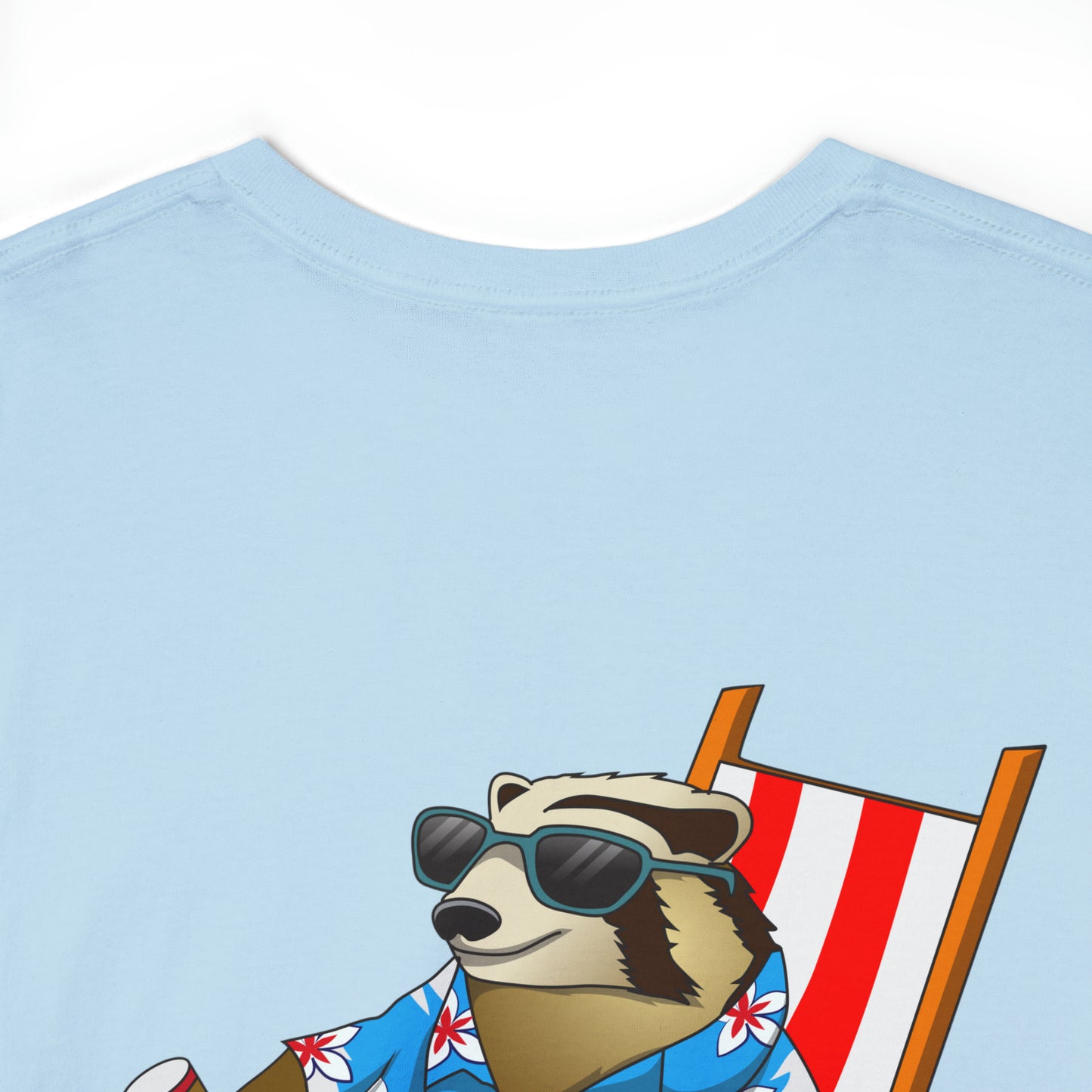 Bunker Badger by Pinguin Unisex Heavy Cotton Tee