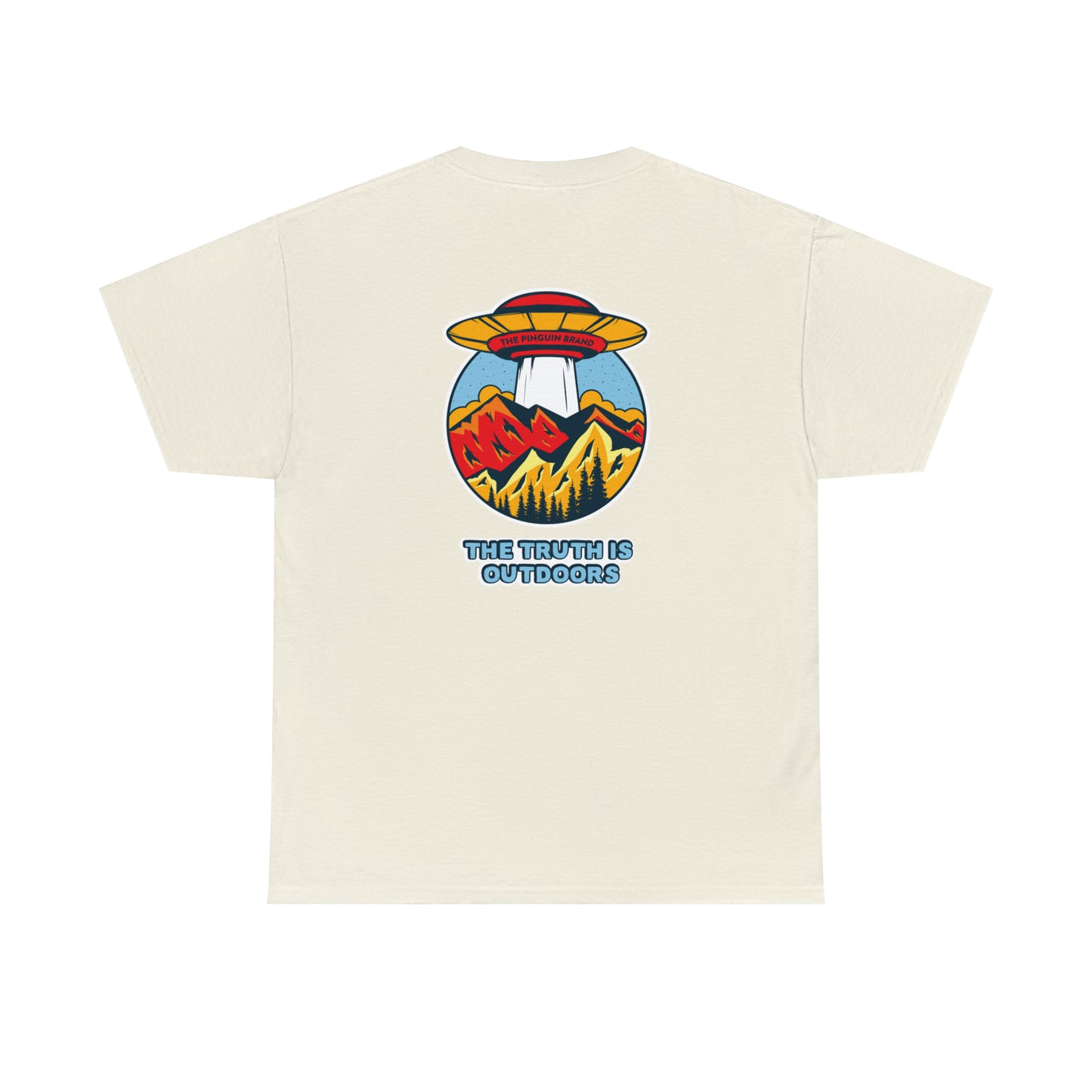 Truth is Outdoors by Pinguin Unisex Heavy Cotton Tee