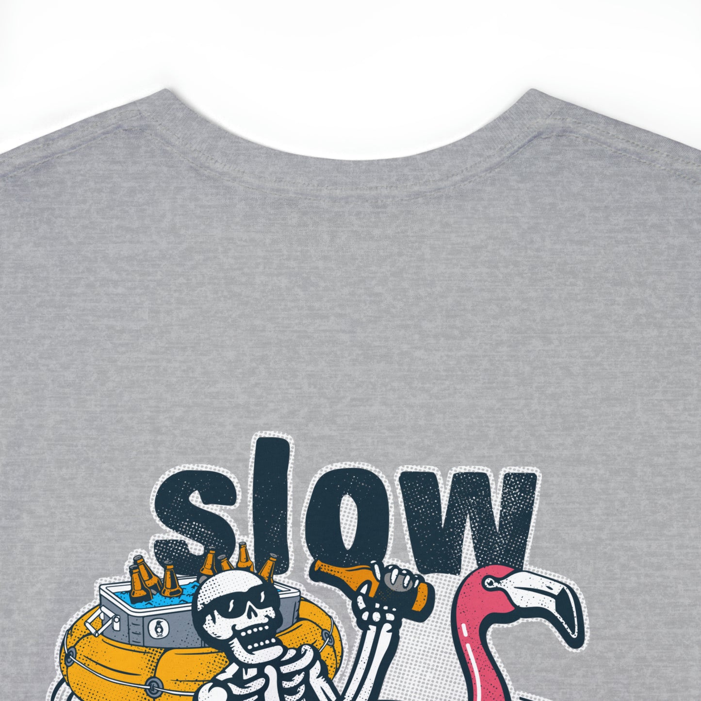 Slow Ride by Pinguin Unisex Heavy Cotton Tee