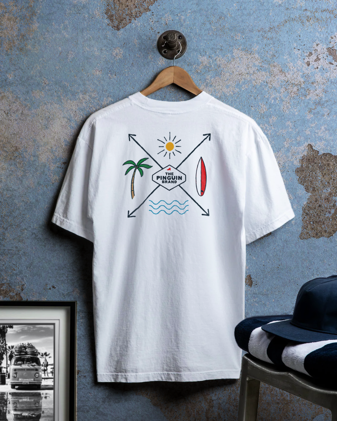 Endless Summer by Pinguin Unisex Heavy Cotton Tee